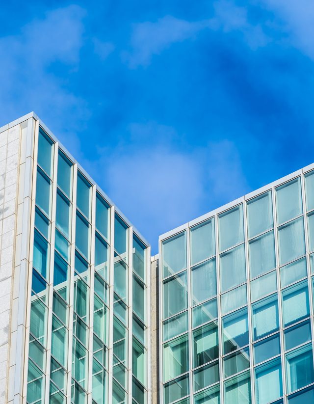 beautiful architecture office business building with glass windo