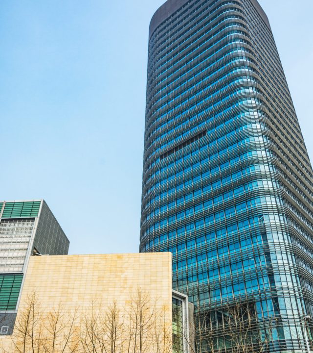 modern business center